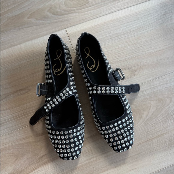 Sam Edelman Shoes - Sam Edelman Black Flats with Silver Studs